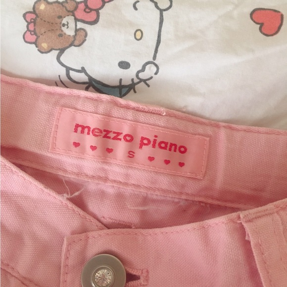 🎀🫧Mezzo piano pink heart skirt - Picture 3 of 5